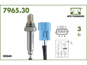 MTE-THOMSON 7965.30.035 lambda jutiklis 
 Variklis -> Variklio elektra
22690-5S510, 22690-5S511, 22690-7J501