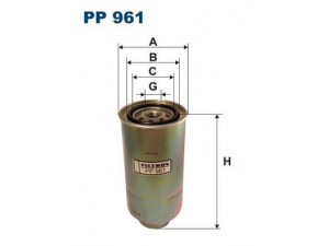 FILTRON PP961 kuro filtras 
 Filtrai -> Kuro filtras
1640501T70