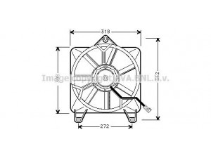 AVA QUALITY COOLING CN7512 elektrovariklis, vidinis pūtiklis 
 Šildymas / vėdinimas -> Orpūtė/dalys
95619673