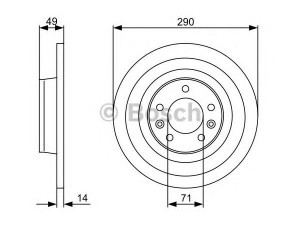 BOSCH 0 986 479 379 stabdžių diskas 
 Dviratė transporto priemonės -> Stabdžių sistema -> Stabdžių diskai / priedai
4249 22, 4249 23, 4249 91, 9404249918