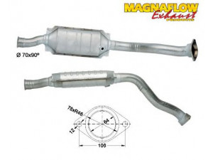 MAGNAFLOW 86036 katalizatoriaus keitiklis 
 Išmetimo sistema -> Katalizatoriaus keitiklis
1705G7, 1705G8