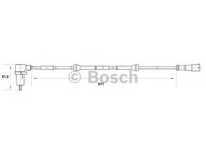 BOSCH 0 265 006 401 jutiklis, rato greitis 
 Elektros įranga -> Jutikliai
77 00 301 312