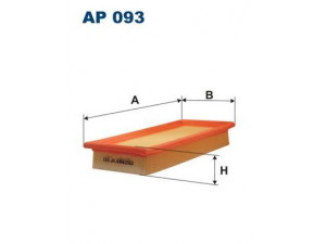 FILTRON AP093 oro filtras 
 Filtrai -> Oro filtras
71736145, 71754227, 7688498, PC916
