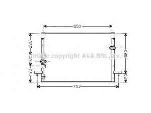 AVA QUALITY COOLING TO5199 kondensatorius, oro kondicionierius 
 Oro kondicionavimas -> Kondensatorius
8846028030, 8846028260, 8846095D08