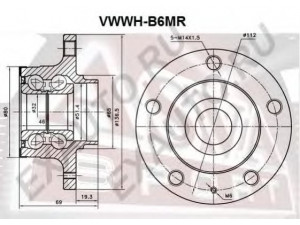ASVA VWWH-B6MR rato stebulė 
 Ašies montavimas/vairavimo mechanizmas/ratai -> Rato stebulė/montavimas -> Rato stebulė
1T0598611, 1T0598611, 1T0598611