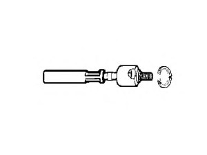 OCAP 0600677 vidinė skersinė vairo trauklė 
 Vairavimas -> Vairo mechanizmo sujungimai
7701467235, 7701467237