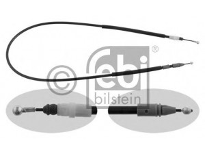 FEBI BILSTEIN 33167 trosas, stovėjimo stabdys 
 Stabdžių sistema -> Valdymo svirtys/trosai
36531-00QAC, 36531-00QAD, 4408 734