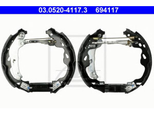 ATE 03.0520-4117.3 stabdžių trinkelių komplektas 
 Techninės priežiūros dalys -> Papildomas remontas
4242 17, 4242 28, 4242 16, 4242 28