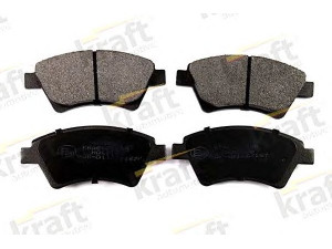 KRAFT AUTOMOTIVE 6005135 stabdžių trinkelių rinkinys, diskinis stabdys 
 Techninės priežiūros dalys -> Papildomas remontas
410608713R, 7701208122, 7701209444