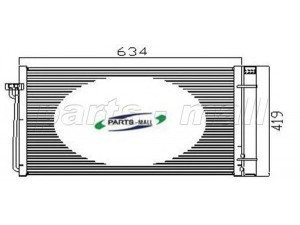 PARTS-MALL PXNCV-006 kondensatorius, oro kondicionierius
64502282939, 64508379885