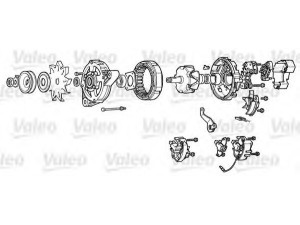 VALEO A12R45 kintamosios srovės generatorius