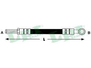 LPR 6T46840 stabdžių žarnelė
51540C80150