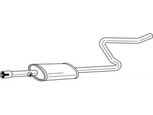 AKS DASIS SG37435 vidurinis duslintuvas