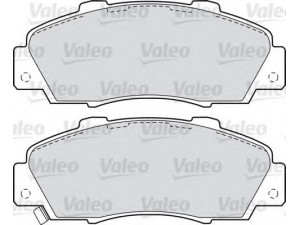 VALEO 598627 stabdžių trinkelių rinkinys, diskinis stabdys 
 Techninės priežiūros dalys -> Papildomas remontas
06430-S5A-E50, 45022-S10-A00, 45022-S10-A01