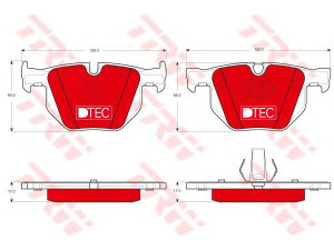 TRW GDB1730DTE stabdžių trinkelių rinkinys, diskinis stabdys 
 Techninės priežiūros dalys -> Papildomas remontas
34216776937