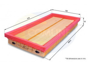 COMLINE EAF648 oro filtras 
 Filtrai -> Oro filtras
51773404