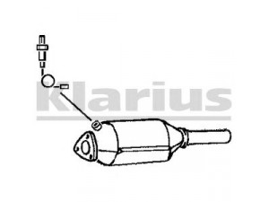 KLARIUS 311258 katalizatoriaus keitiklis 
 Išmetimo sistema -> Katalizatoriaus keitiklis
1H0131089AX, 1H0131089AX, 1H0131089AX
