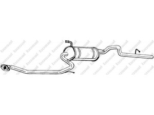 BOSAL 287-627 galinis duslintuvas 
 Išmetimo sistema -> Duslintuvas
17430-11040, 17430-1104083