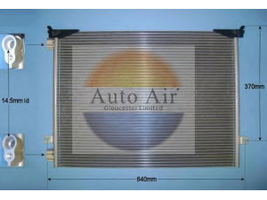 AUTO AIR GLOUCESTER 16-5005A kondensatorius, oro kondicionierius
4414387, 8200073912, 91168643