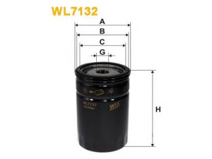 WIX FILTERS WL7132 alyvos filtras 
 Filtrai -> Alyvos filtras
5018028, 1021840001, 1021840101