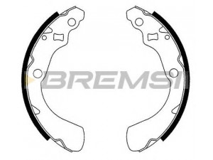 BREMSI GF0710 stabdžių trinkelių komplektas 
 Techninės priežiūros dalys -> Papildomas remontas
43153526951, 43153S2G951, 43153S5000