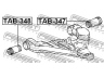 FEBEST TAB-347 valdymo svirties/išilginių svirčių įvorė 
 Ašies montavimas/vairavimo mechanizmas/ratai -> Valdymo svirtis/pasukamosios svirties sujungimas -> Montavimas/sutvirtinimas
48061-25020, 48061-26060