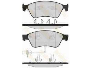 Brake ENGINEERING PA1621 stabdžių trinkelių rinkinys, diskinis stabdys 
 Techninės priežiūros dalys -> Papildomas remontas
4E0698151, 4E0698151A, 4E0698151B