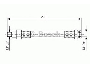 BOSCH 1 987 476 707 stabdžių žarnelė 
 Stabdžių sistema -> Stabdžių žarnelės
77 01 348 207, 77 01 365 423, 77 01 365 427