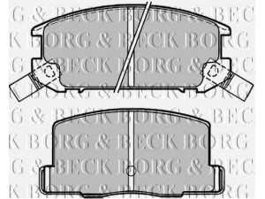 BORG & BECK BBP1504 stabdžių trinkelių rinkinys, diskinis stabdys 
 Techninės priežiūros dalys -> Papildomas remontas
04466-17090, 0446617010, 0446617030