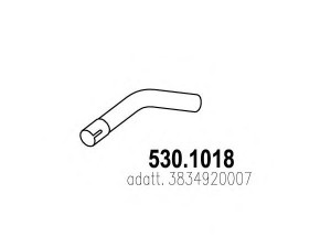 ASSO 530.1018 išleidimo kolektorius
3834920007