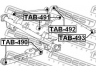 FEBEST TAB-490 valdymo svirties/išilginių svirčių įvorė 
 Ašies montavimas/vairavimo mechanizmas/ratai -> Valdymo svirtis/pasukamosios svirties sujungimas -> Montavimas/sutvirtinimas
48704-52010, 48720-52030