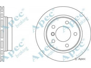 APEC braking DSK681 stabdžių diskas 
 Stabdžių sistema -> Diskinis stabdys -> Stabdžių diskas
34211162315, 34211165211