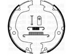 METELLI 53-0317K stabdžių trinkelių komplektas, stovėjimo stabdis 
 Stabdžių sistema -> Rankinis stabdys