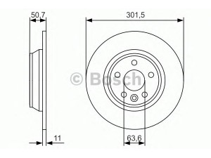 BOSCH 0 986 479 973 stabdžių diskas 
 Dviratė transporto priemonės -> Stabdžių sistema -> Stabdžių diskai / priedai
1379931, 1385590, 1405500, 6G91 2A315 AA