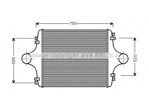 AVA QUALITY COOLING MN4025 tarpinis suslėgto oro aušintuvas, kompresorius 
 Variklis -> Oro tiekimas -> Įkrovos agregatas (turbo/superįkrova) -> Tarpinis suslėgto oro aušintuvas
81061300130