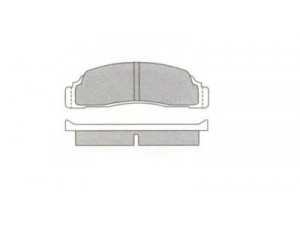 AISIN ASN-2269 stabdžių trinkelių rinkinys, diskinis stabdys
1579806, 5018897