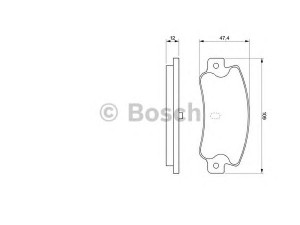 BOSCH 0 986 461 770 stabdžių trinkelių rinkinys, diskinis stabdys 
 Techninės priežiūros dalys -> Papildomas remontas
5888939, 792703, 792704, 793485