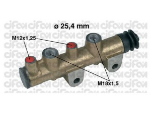 CIFAM 202-106 pagrindinis cilindras, stabdžiai
4237415, 4723798, 4765078