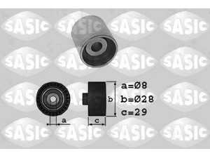 SASIC 1706002 kreipiantysis skriemulys, paskirstymo diržas 
 Diržinė pavara -> Paskirstymo diržas/komplektas -> Laisvasis/kreipiamasis skriemulys
036109244K, 03L109244D, 058109244