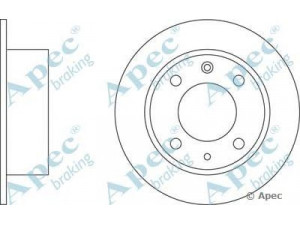 APEC braking DSK135 stabdžių diskas 
 Dviratė transporto priemonės -> Stabdžių sistema -> Stabdžių diskai / priedai
95582061, 95582062, 95661849
