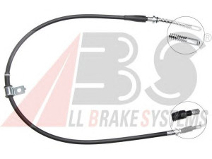 A.B.S. K18959 trosas, stovėjimo stabdys 
 Stabdžių sistema -> Valdymo svirtys/trosai
36531-MB00C