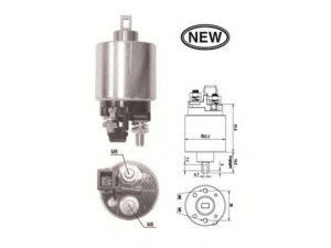 MAGNETI MARELLI 940113050550 solenoidinis jungiklis, starteris
