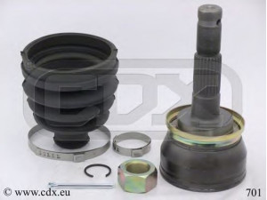 CDX 701 jungčių komplektas, kardaninis velenas 
 Ratų pavara -> Sujungimai/komplektas