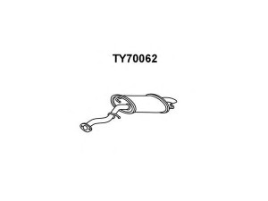 VENEPORTE TY70062 galinis duslintuvas
174300R020