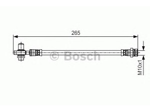 BOSCH 1 987 481 519 stabdžių žarnelė 
 Stabdžių sistema -> Stabdžių žarnelės
1K0 611 776, 5C0 611 776, 1K0 611 776