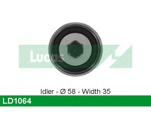 LUCAS ENGINE DRIVE LD1064 kreipiantysis skriemulys, paskirstymo diržas
04621997*, 04694208*, 04694228*