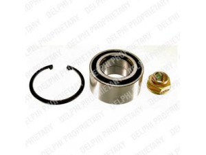 DELPHI BK1119 rato guolio komplektas 
 Ašies montavimas/vairavimo mechanizmas/ratai -> Rato stebulė/montavimas -> Rato guolis
GHK 1559, RUD 100070, RUD100070