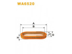 WIX FILTERS WA6520 oro filtras 
 Techninės priežiūros dalys -> Techninės priežiūros intervalai
PHE10015