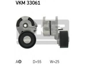 SKF VKM 33061 įtempiklio skriemulys, V formos rumbuotas diržas 
 Diržinė pavara -> V formos rumbuotas diržas/komplektas -> Įtempiklio skriemulys
5751.89, 9638380780, 1143406, 1214747
