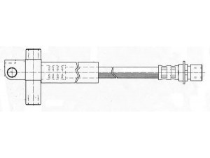 KAWE 511030 stabdžių žarnelė 
 Stabdžių sistema -> Stabdžių žarnelės
1655853, 6149181, 6577425, 86VB2282BB